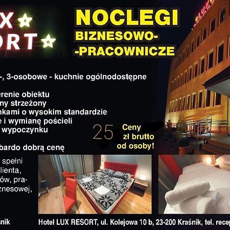Lux Resort Kraśnik Exteriör bild