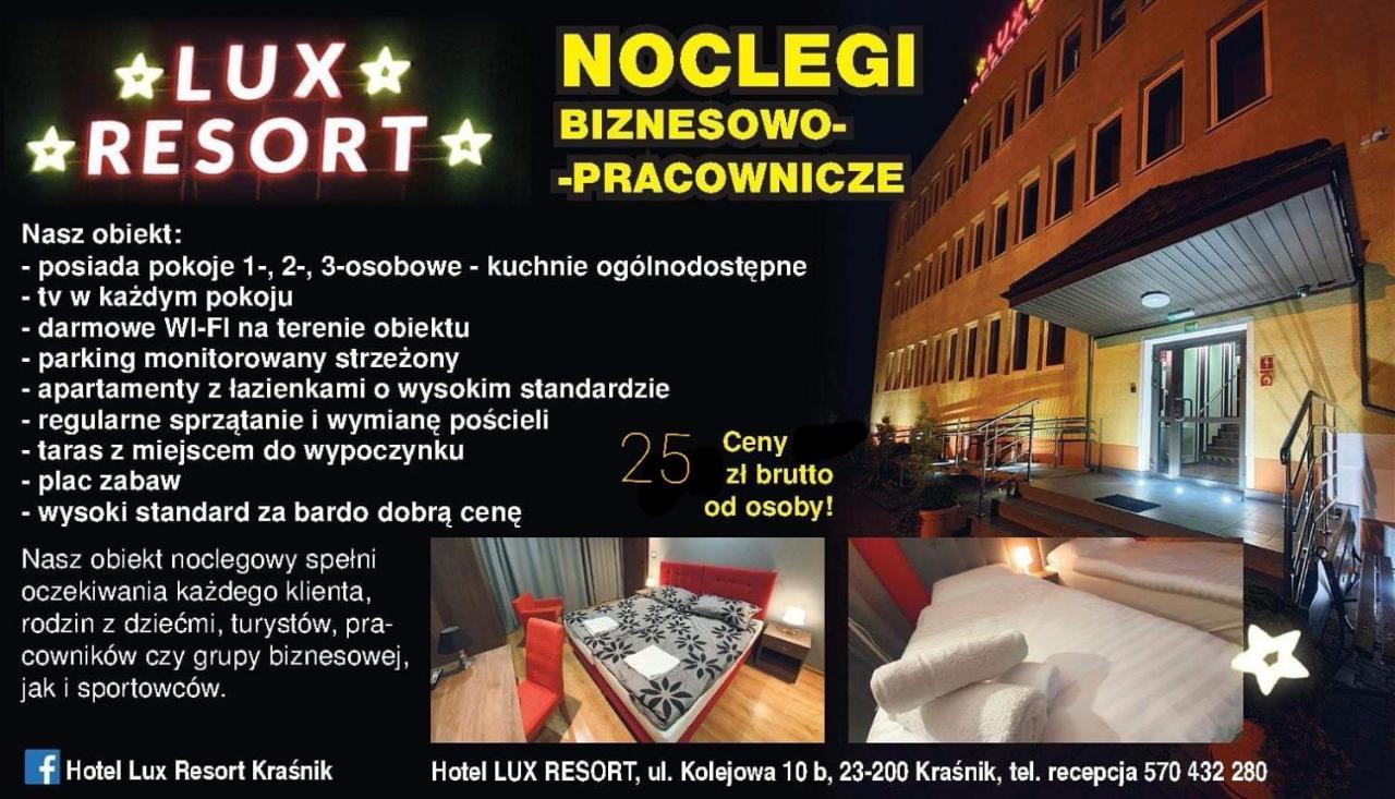 Lux Resort Kraśnik Exteriör bild
